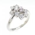 タサキ フラワー ダイヤモンドリング 0.41CT