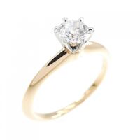 ティファニー クラシックソリティア リング 0.35CT E VVS1 3EXT