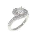 プラチナダイヤモンドリング 0.689ct I VS2 GOOD