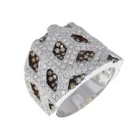 K18WG/K18BG ダイヤモンド リング 0.92CT