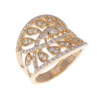 K18PG ダイヤモンド リング 1.00CT