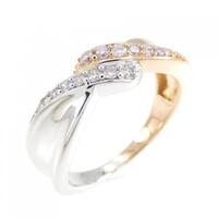 K18PG/K18WG ダイヤモンド リング 0.17CT