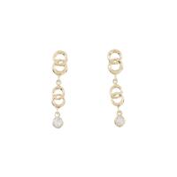 K18YG ダイヤモンド ピアス 0.10CT