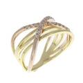 K18YG/K18PG ダイヤモンド リング 0.25CT