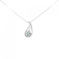 PT フラワー アレキサンドライト ネックレス 0.26CT