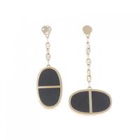エルメス オニキス ピアス