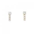 K18YG ダイヤモンド ピアス 0.36CT