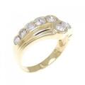 K18YG ダイヤモンド リング 1.00CT