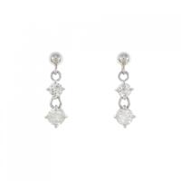 PT ダイヤモンド ピアス 0.50CT