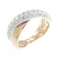 K18PG/K18WG ダイヤモンド リング 0.76CT