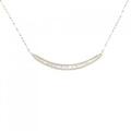 K18YG ダイヤモンド ネックレス 0.25CT