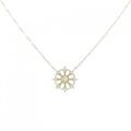 K18YG ダイヤモンド ネックレス 0.1CT