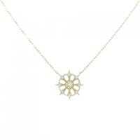 K18YG ダイヤモンド ネックレス 0.1CT