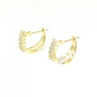 K18YG ダイヤモンド ピアス 0.40CT
