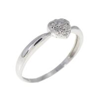 PT ハート ダイヤモンド リング 0.06CT