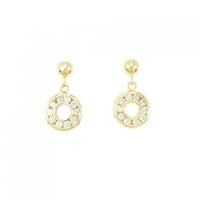 K18YG ダイヤモンド ピアス 0.30CT