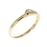 K18YG ダイヤモンド リング 0.02CT