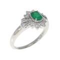 PT エメラルド リング 0.41CT