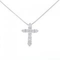 PT クロス ダイヤモンド ネックレス 1.00CT