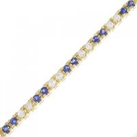 K18YG サファイヤ ブレスレット