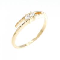 K18YG ダイヤモンド リング