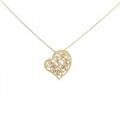 K18YG ハート ダイヤモンド ネックレス 0.07CT