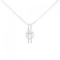 PT ダイヤモンド ネックレス 0.14CT
