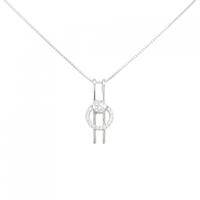 PT ダイヤモンド ネックレス 0.14CT