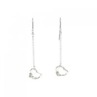 ティファニー オープンハート ドロップ ピアス