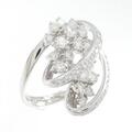 K18WG ダイヤモンド リング 1.38CT