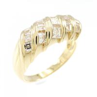 K18YG ダイヤモンド リング 1.00CT