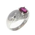PT ルビー リング 0.48CT