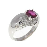 PT ルビー リング 0.48CT
