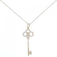 ティファニー クラウン キー ペンダント