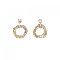 カルティエ トリニティ ピアス