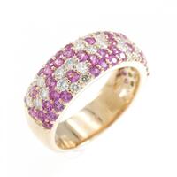 ポンテヴェキオ フラワー サファイヤリング