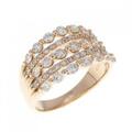 K18PG ダイヤモンド リング 1.00CT