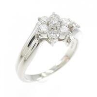 PT フラワー ダイヤモンド リング 0.50CT
