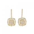 K18YG ダイヤモンド ピアス 1.00CT