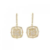 K18YG ダイヤモンド ピアス 1.00CT