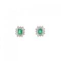 PT エメラルド ピアス 0.36CT
