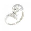 PT ドルフィン ダイヤモンド リング 0.03CT