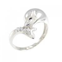 PT ドルフィン ダイヤモンド リング 0.03CT