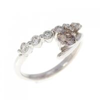 K18WG ダイヤモンド リング 0.56CT