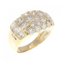 750YG ダイヤモンド リング 2.28CT