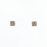 K18WG ダイヤモンド ピアス 0.30CT