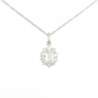 PT ダイヤモンド ネックレス 0.38CT