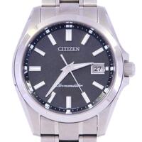 シチズン ザ・シチズン パーペチュアルカレンダー TI A060?T024271/AQ4030?51E TI ソーラークォーツ