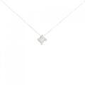 K18WG ダイヤモンド ネックレス 0.15CT