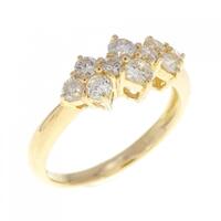 K18YG ダイヤモンド リング 0.50CT